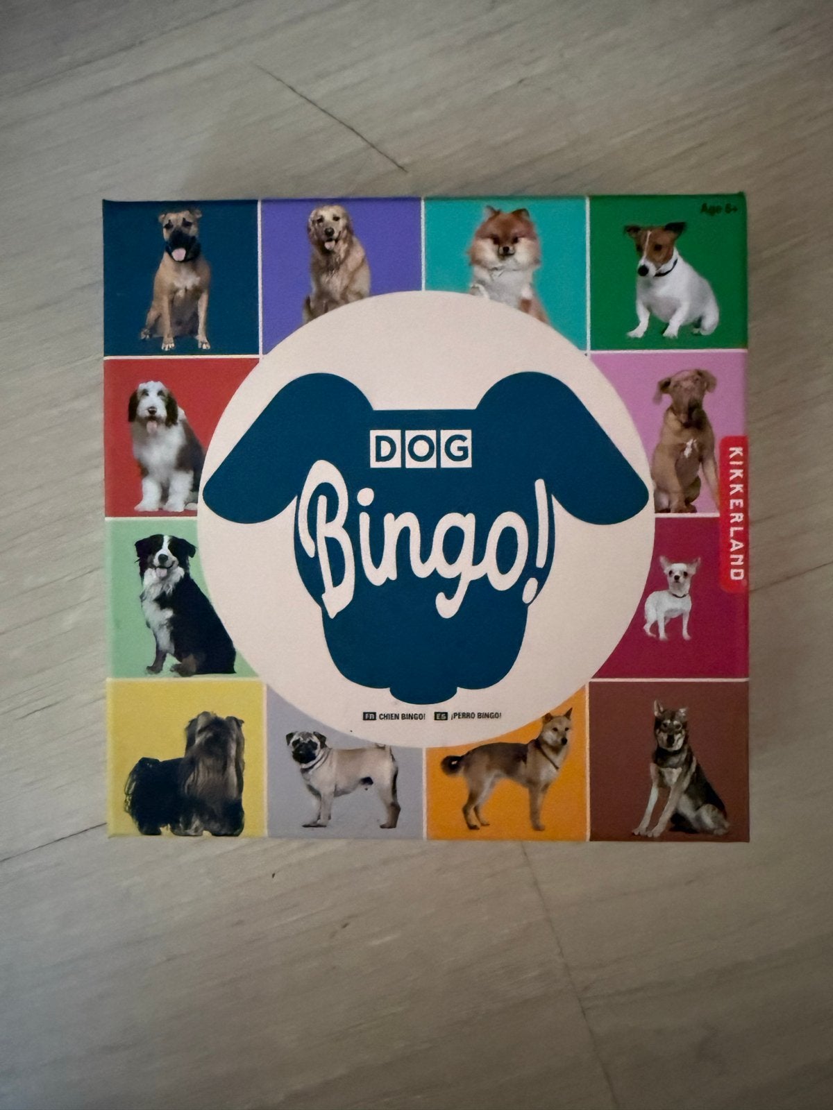 Dog Bingo! Bordspel Kikkerland - Zo goed als nieuw, Een of twee spelers, Ophalen of Verzenden, Zo goed als nieuw