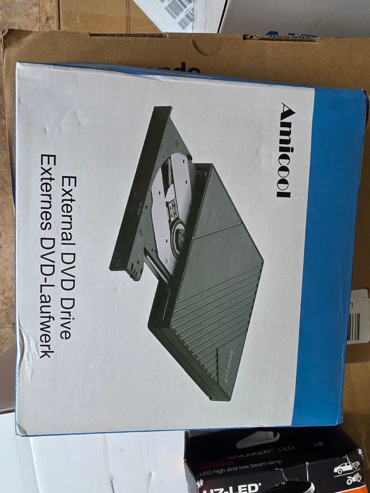 Amicool Externe DVD Drive - Nieuw in doos, Computers en Software, Cd, Nieuw, Extern, MacOS