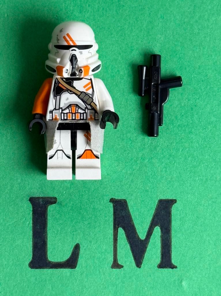 Lego Star Wars sw0524 Clone Airborne Trooper + Kama StarWars, Star Wars, Lego, Ophalen of Verzenden, Zo goed als nieuw