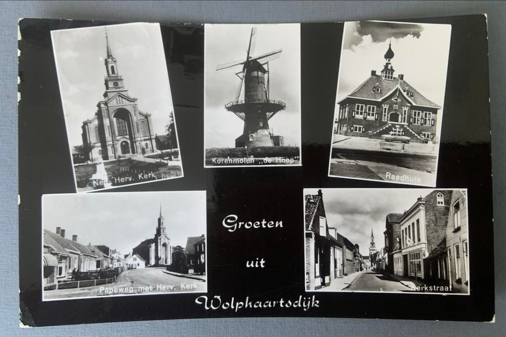 Groeten uit Wolphaartsdijk, Verzamelen, Ansichtkaarten | Nederland, Ophalen of Verzenden, 1960 tot 1980, Gelopen, Zeeland