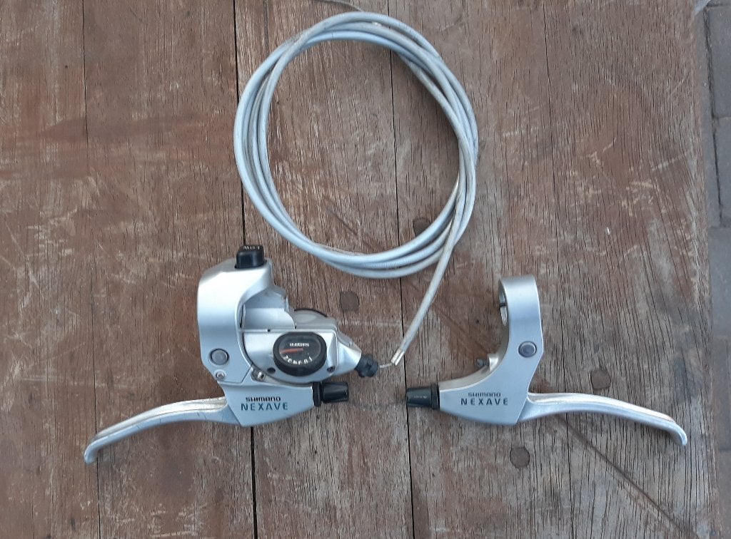 Shimano Nexave BL-T300 BL-T400 Schakel - Remhendels 7 Speed, Fietsen en Brommers, Fietsonderdelen, Ophalen, Remmen, Shimano Nexave BL-T300 BL-T400 Schakel - Remhendels 7 Speed