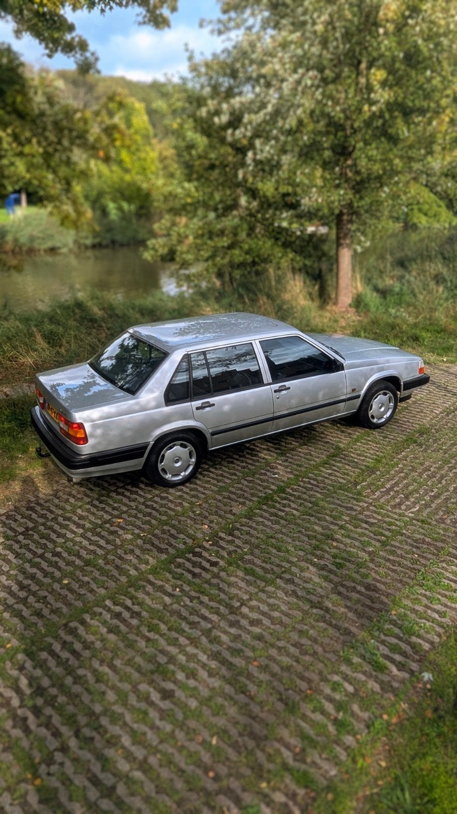 Volvo 940 2.3 GL U9 1991 Grijs, Zwart, 1337 kg, Origineel Nederlands, Handgeschakeld