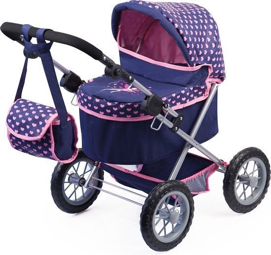 Bayer Design - Poppenwagen Trendy - Blauw en Roz, Nieuw, Ophalen of Verzenden, X, Babypop