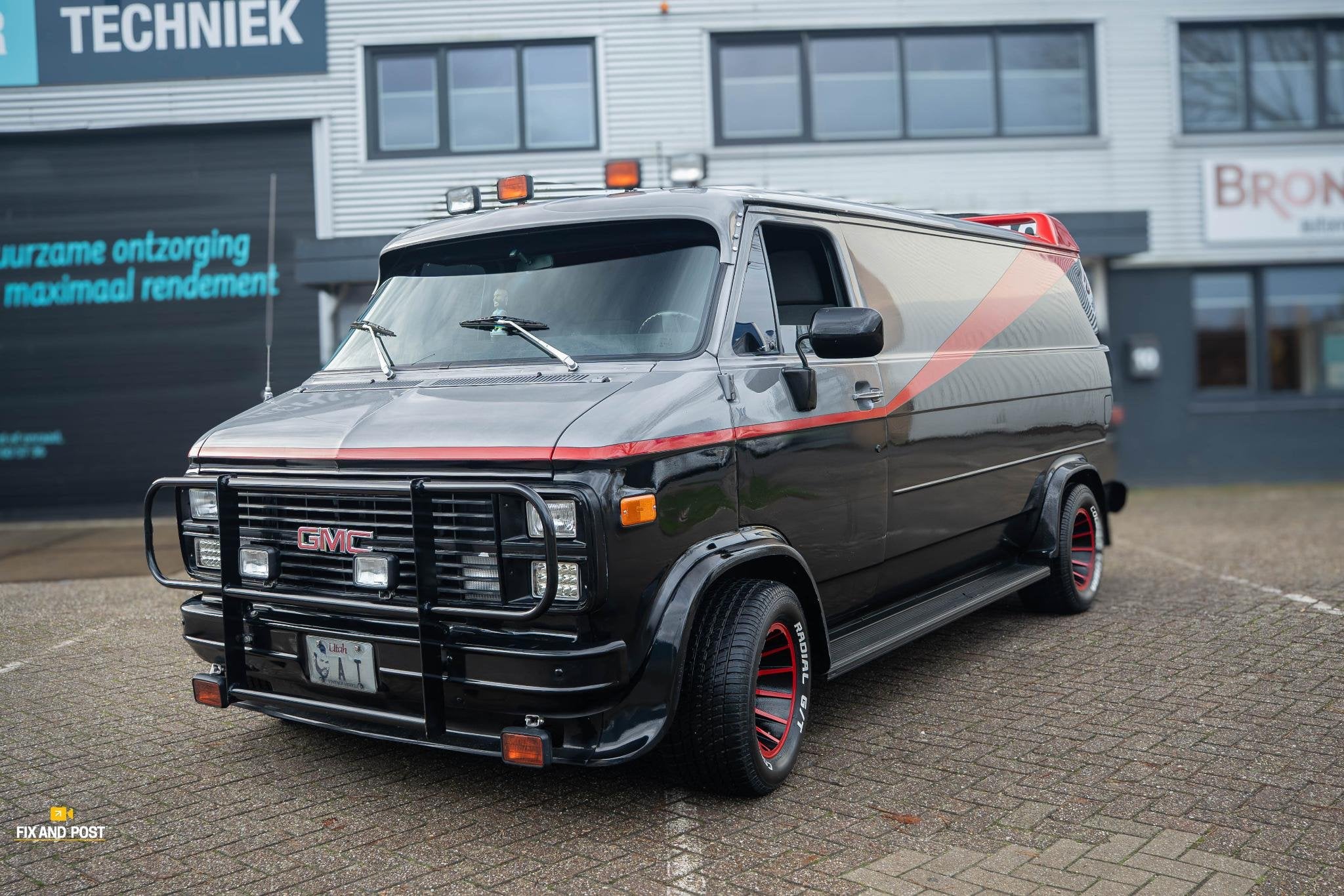 GMC Van A-team G20 van compleet met interieur, Auto's, Automaat, Gebruikt, 8 cilinders, Overige carrosserieën