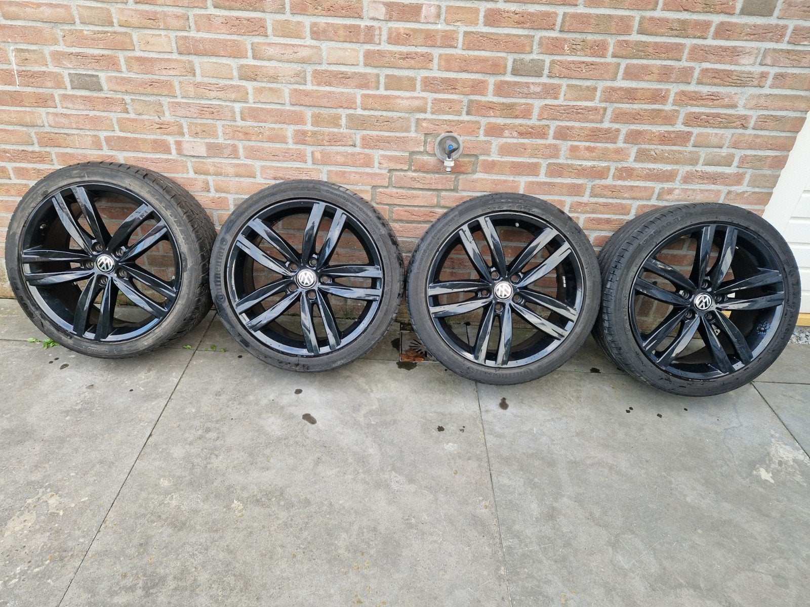 🌞 5x112 18 inch durban golf 5 6 7 r line gti gtd gte caddy, Ophalen, 18 inch, Gebruikt, Banden en Velgen