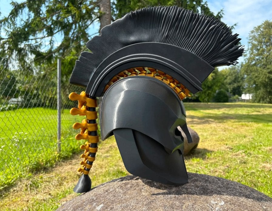 The Odyssey geinspireerde helm Agamemnon Helmet, Beeldje, Replica of Model, Hengelo OV, Nieuw, Ophalen of Verzenden