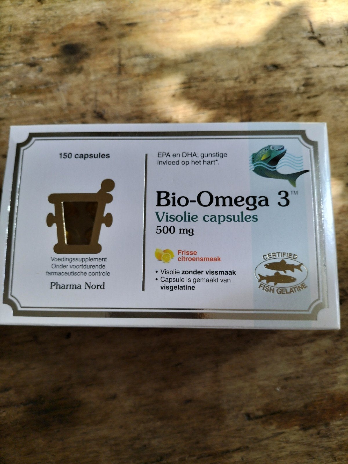 Bio-Omega 3 Visolie capsules - 90 stuks, Ophalen of Verzenden, Nieuw, Overige typen