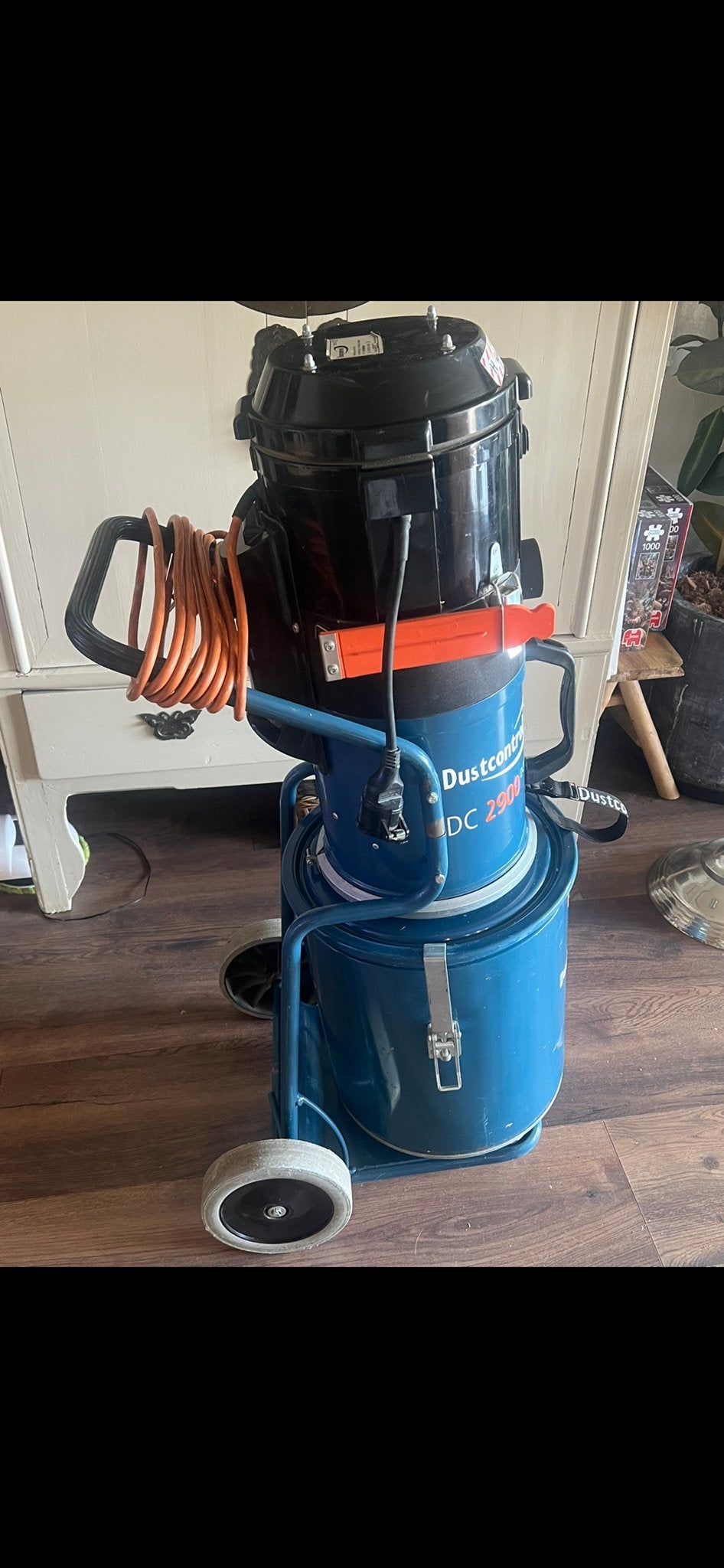 Dustcontrol DC 2900A 230V 1285W Autostart HEPA, Ophalen, Overige merken, Gebruikt, Industriële stofzuiger