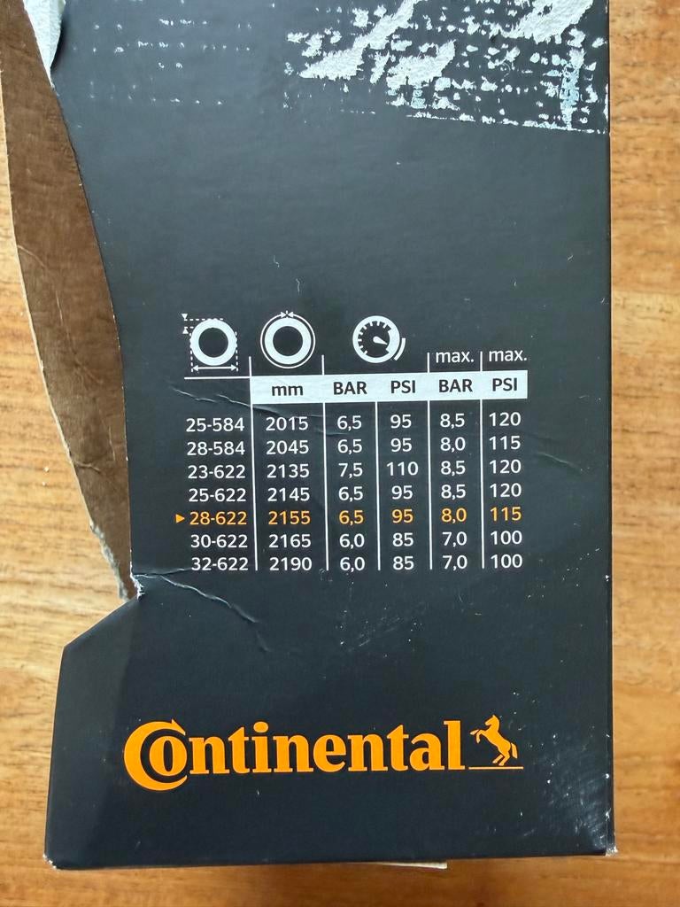 Continental fietsband GP 5000, Ophalen of Verzenden, Zo goed als nieuw