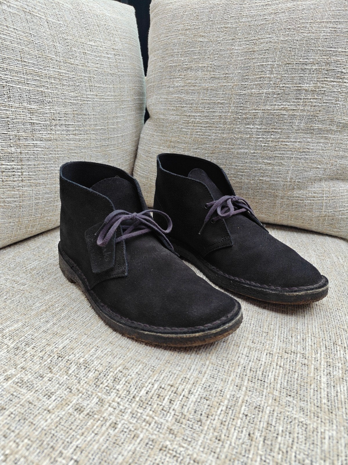 Clarks Desert Boot Original, Zwart, Boots, Clarks, Ophalen of Verzenden