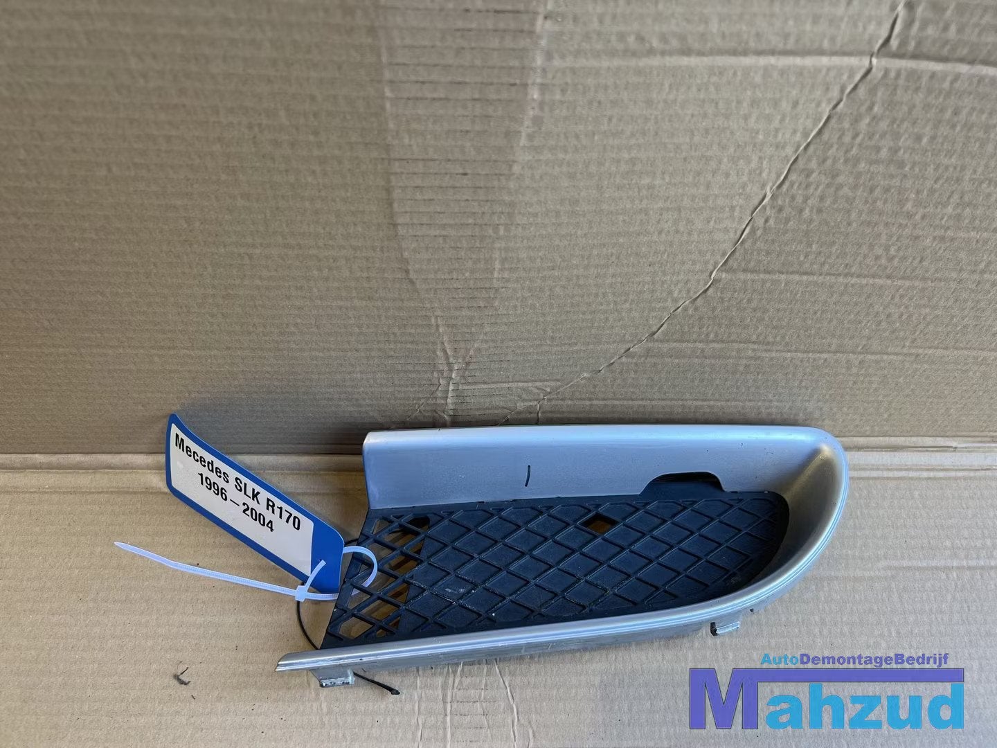 Mercedes SLK R170 Links grijs zilver bumper rooster 1996-200, Gebruikt, Mercedes-Benz AG, Mercedes-Benz, Ophalen of Verzenden