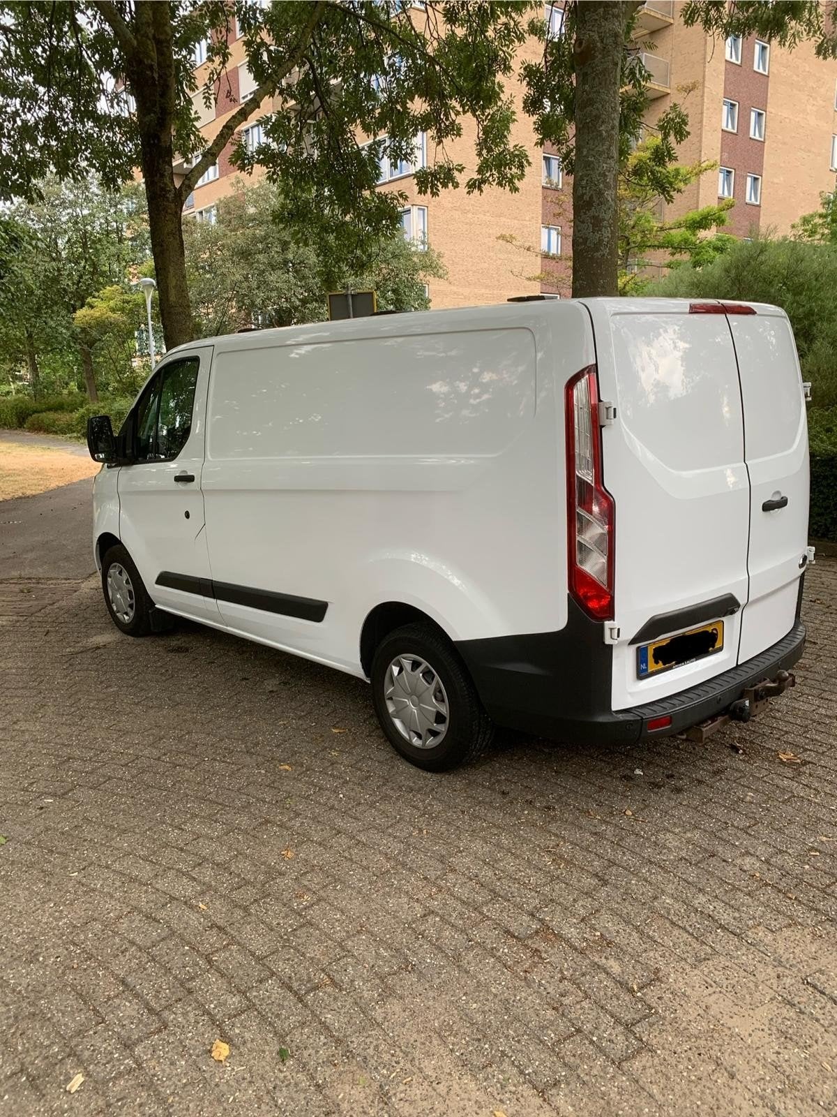 Ford Transit custom KOOPIE!!, Auto's, Bestelauto's, Euro 5, Stof, Zwart, Wit
