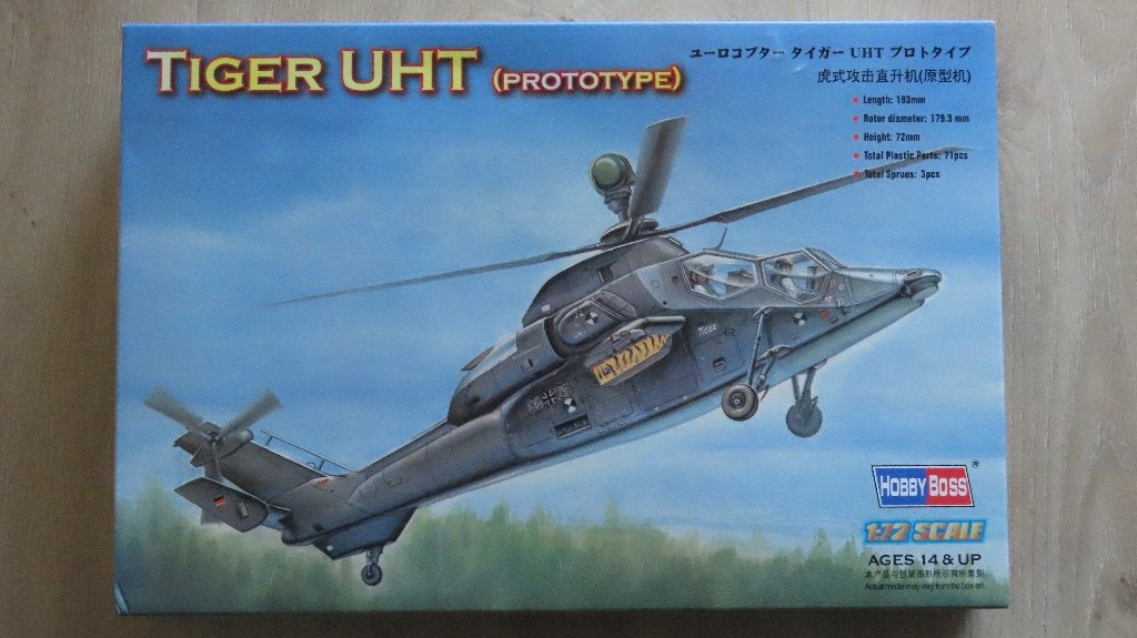 Tiger UHT Prototype HobbyBoss 1/72, Overige merken, 1:72 tot 1:144, Helikopter, Nieuw