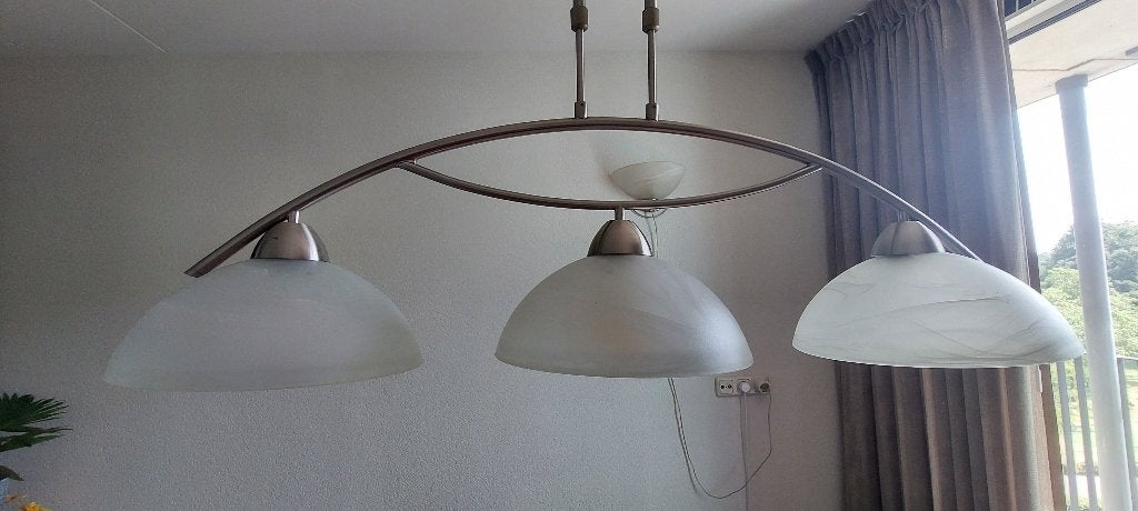 Hanglampen, Ophalen, E27 (groot), Glas, Klasiek