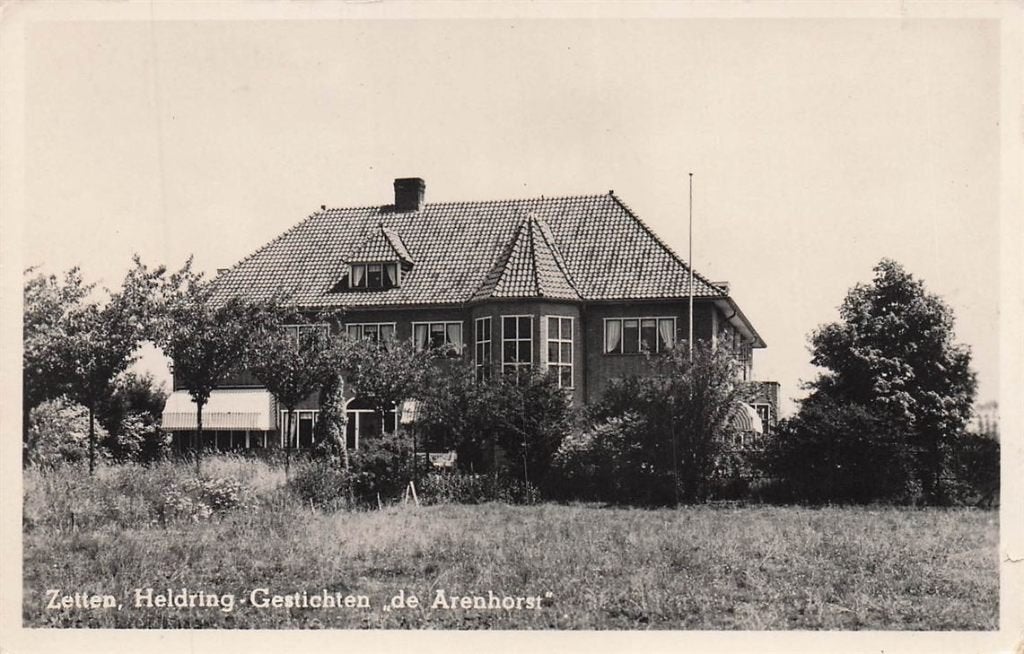 703-437-043 Zetten Heldring Gestichten De Arenhorst, Verzamelen, Ophalen of Verzenden, Voor 1920, Gelderland