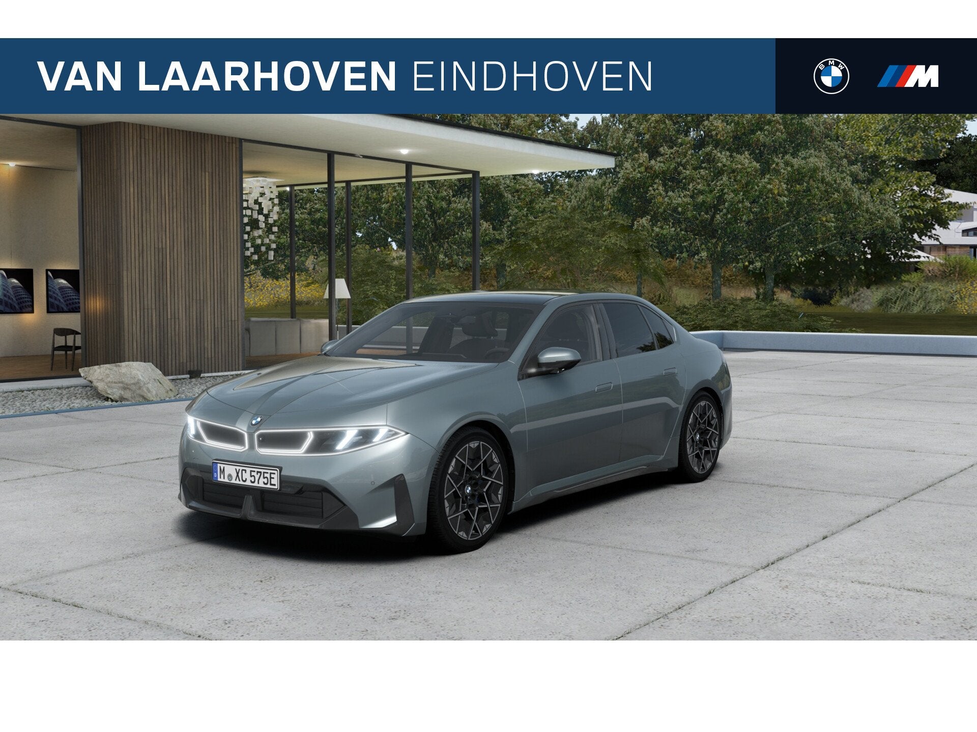 BMW i3 50 xDrive M Sport / Panoramadak / Trekhaak / 3D Head-, Auto's, Automaat, Dealer onderhouden, Zwart, Leder