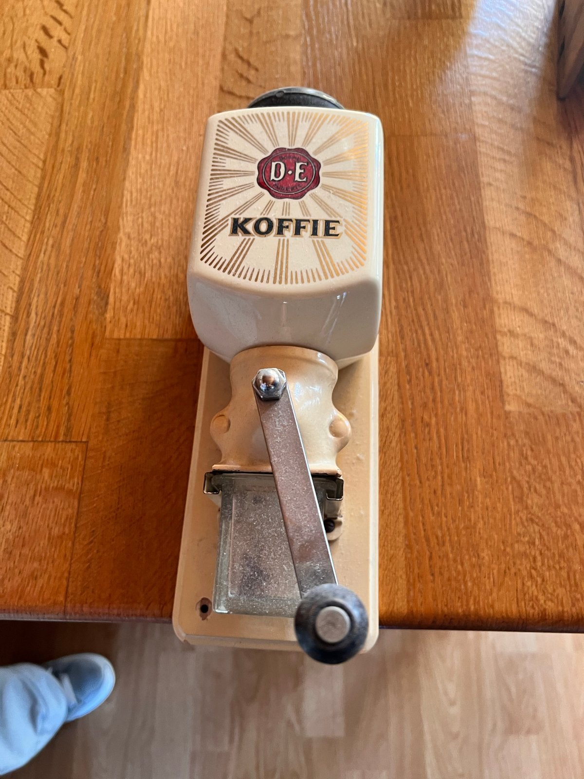 Vintage Douwe Egberts Koffiemolen - Wandmodel, Ophalen
