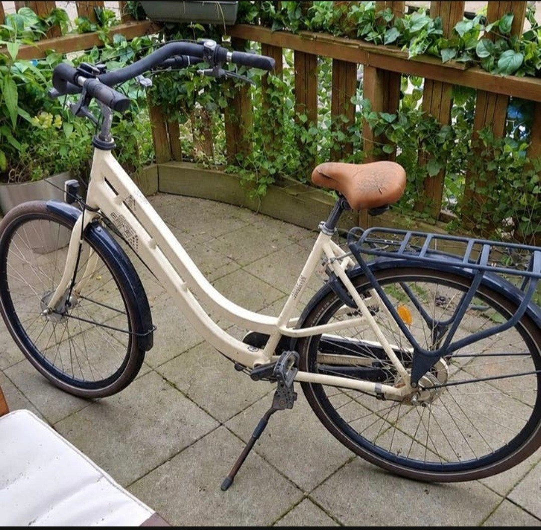 Damesfiets, Fietsen en Brommers, Fietsen | Dames | Damesfietsen, Ophalen, Gebruikt, Overige merken, Versnellingen