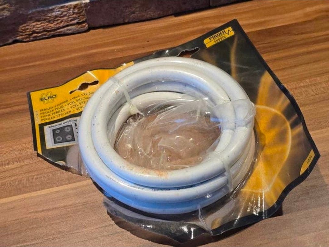 Periplex draad 5x 2,5mm 2 meter nieuw, Ophalen of Verzenden, Nieuw, Kabel of Snoer