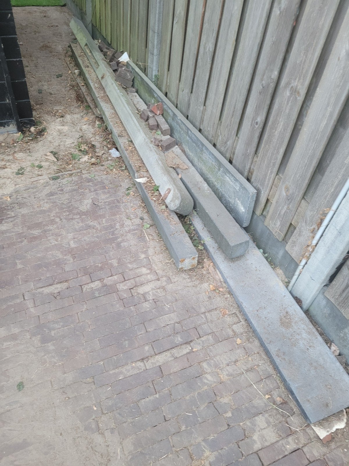 Gratis tuinhekpalen, Doe-het-zelf en Verbouw, Metalen, Ophalen