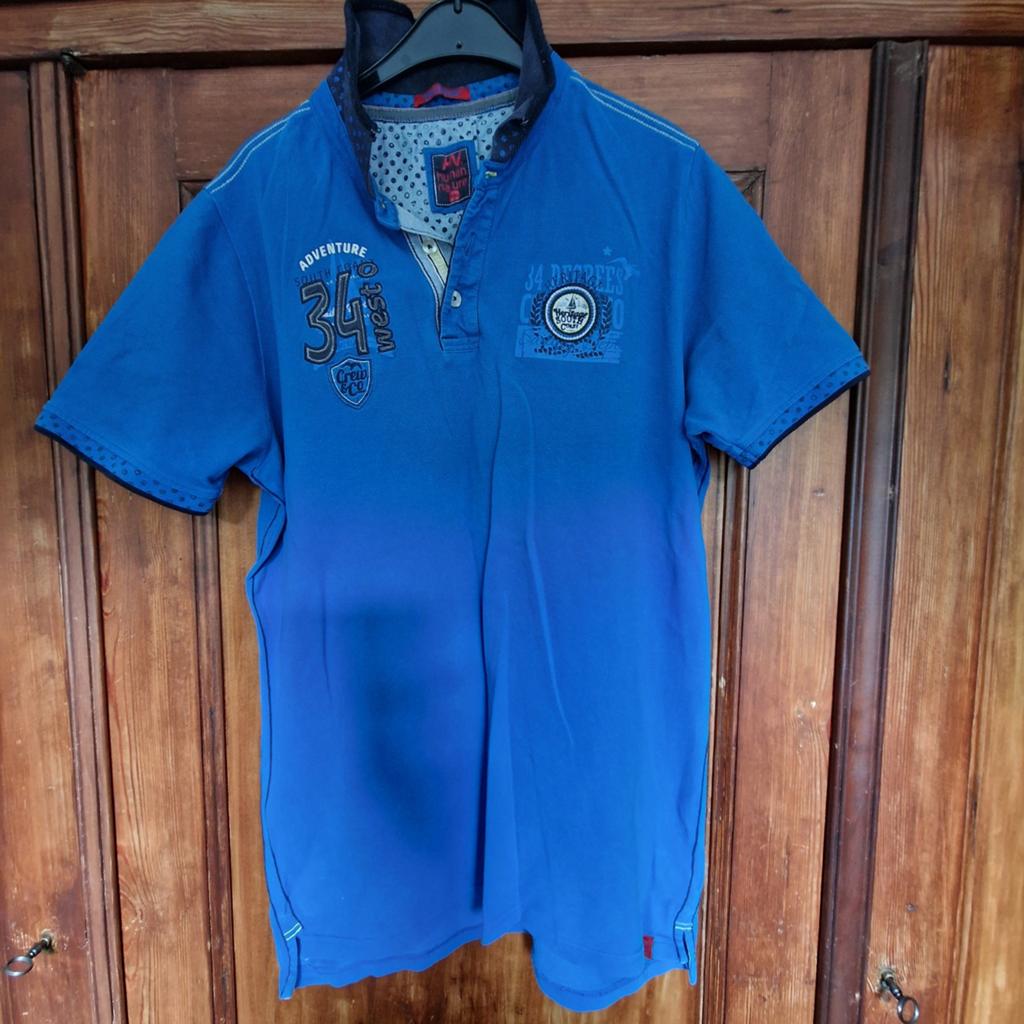 Heren polo XXL blauw, Blauw, Overige maten, Ophalen of Verzenden, Zo goed als nieuw