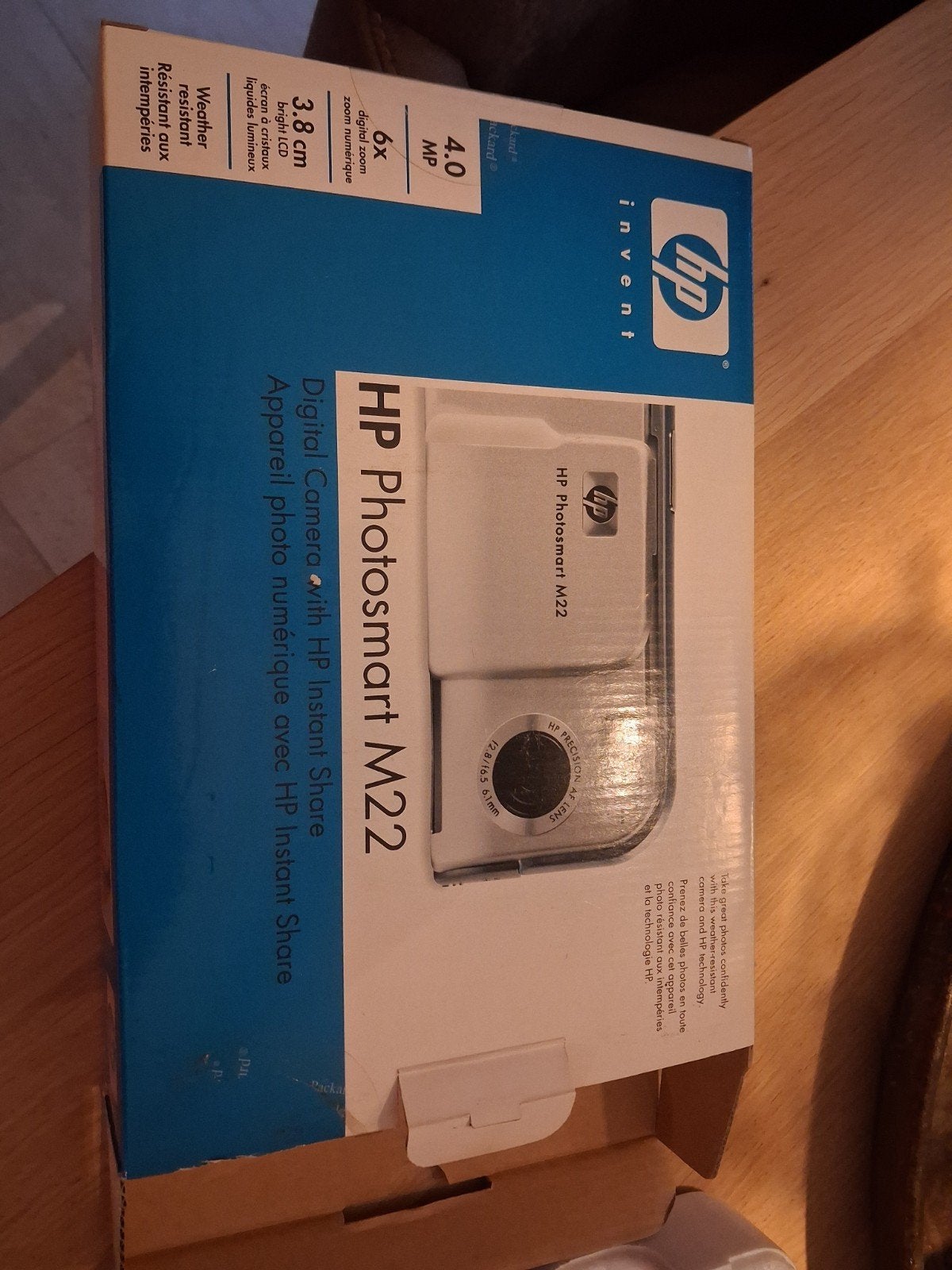 HP Photosmart M22 Digitale Camera - 4.0 MP, 6x digitale zoom, Ingebouwde flitser, Ophalen of Verzenden, Geen optische zoom, Gebruikt