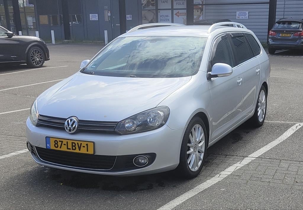 Volkswagen Golf 1.4 TSI 90KW Variant DSG 2010 Grijs, Auto's, Zwart, 4 cilinders, 122 pk, Origineel Nederlands