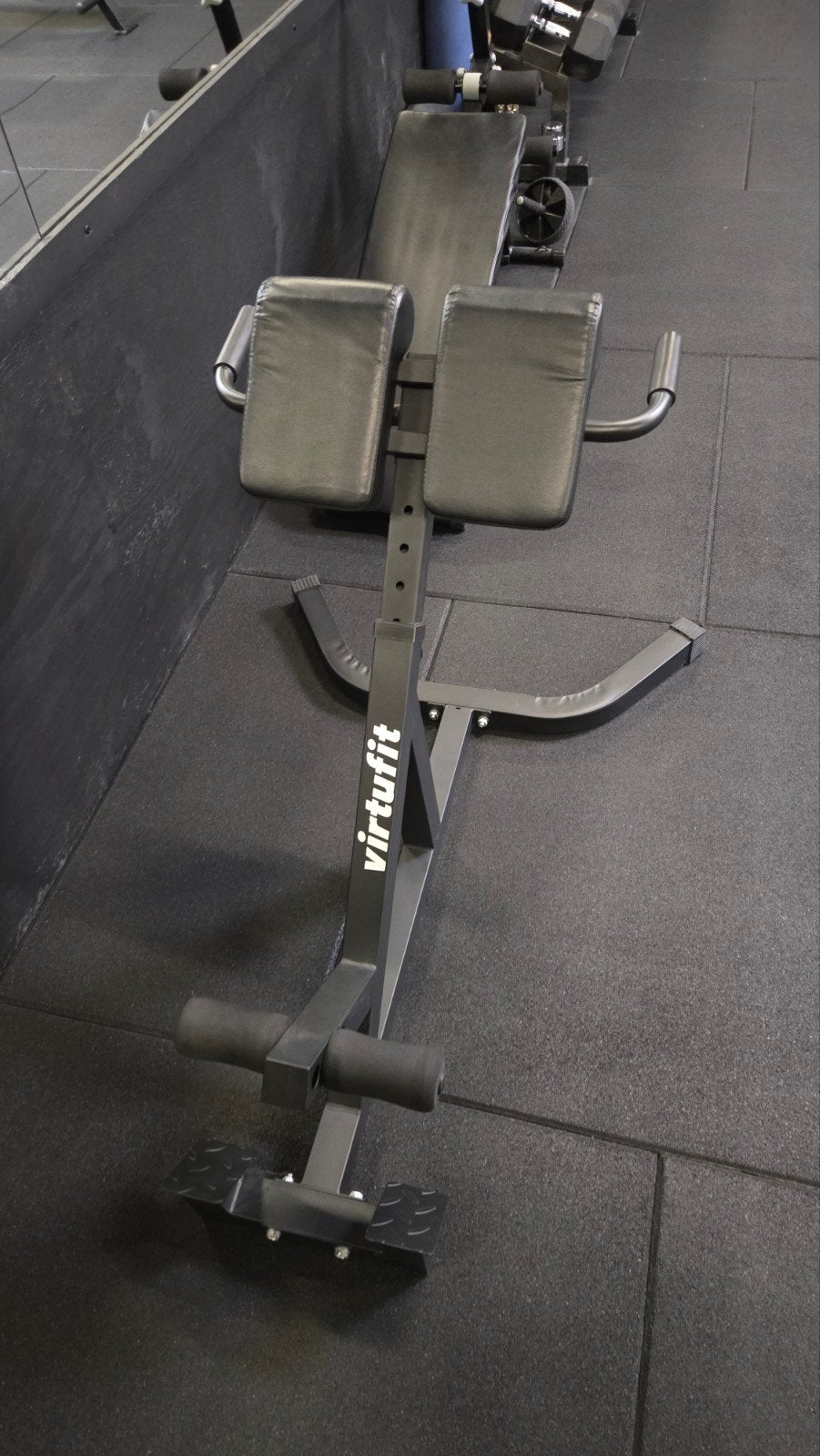 VirtuFit Hyperextensie Bank - Rugtrainer, Ophalen, Gebruikt, Krachtstation, Rug