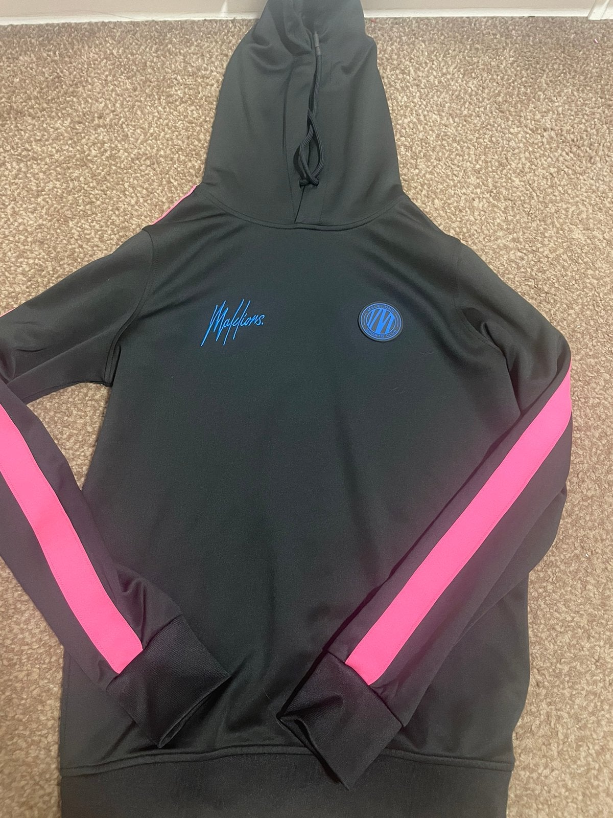 Malelions hoodie xs, Ophalen of Verzenden, Zo goed als nieuw, Jongen, Trui of Vest