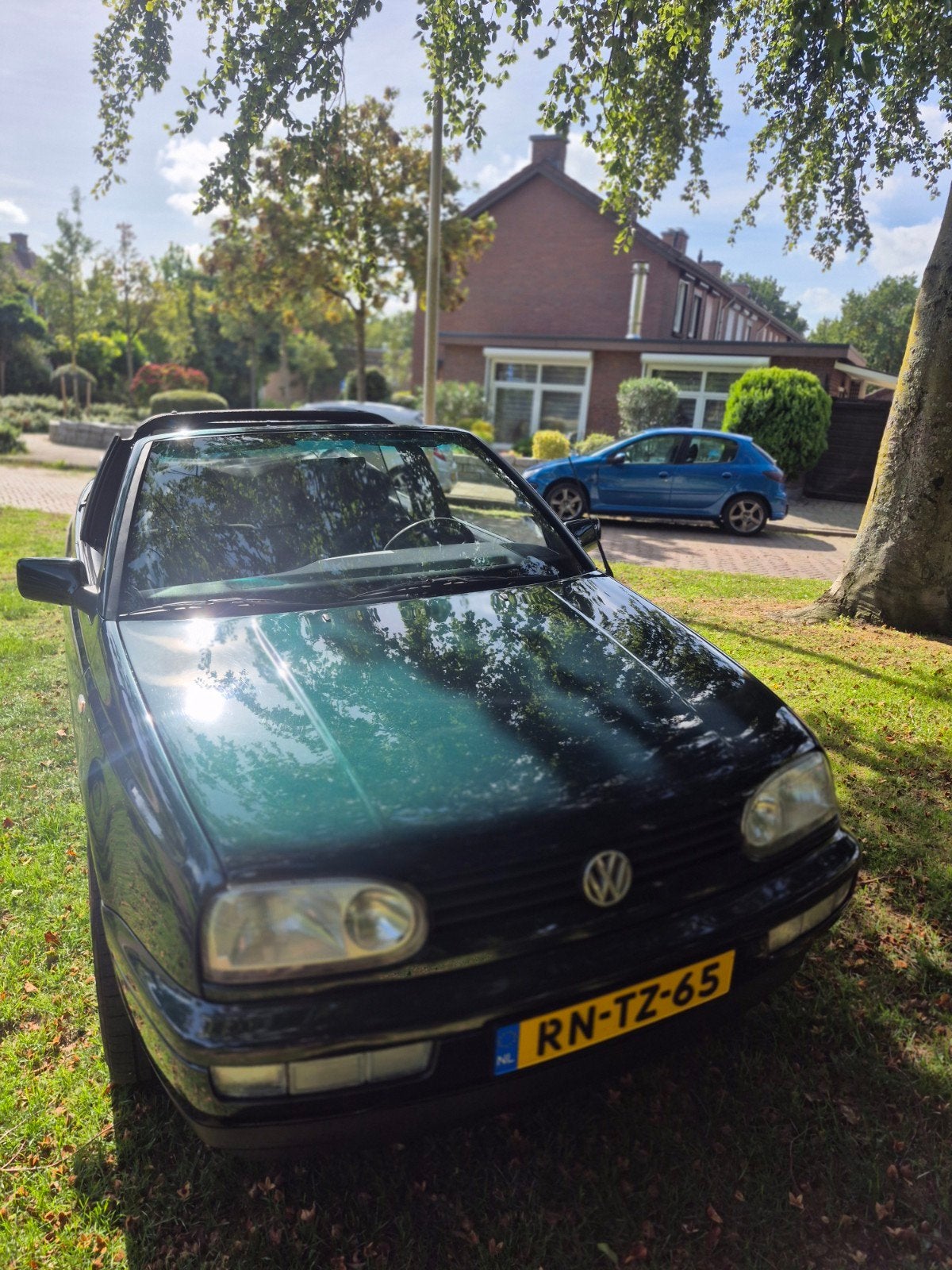 Volkswagen Golf 1.8 Cabriolet 55KW E2 1997 Groen, foto 2