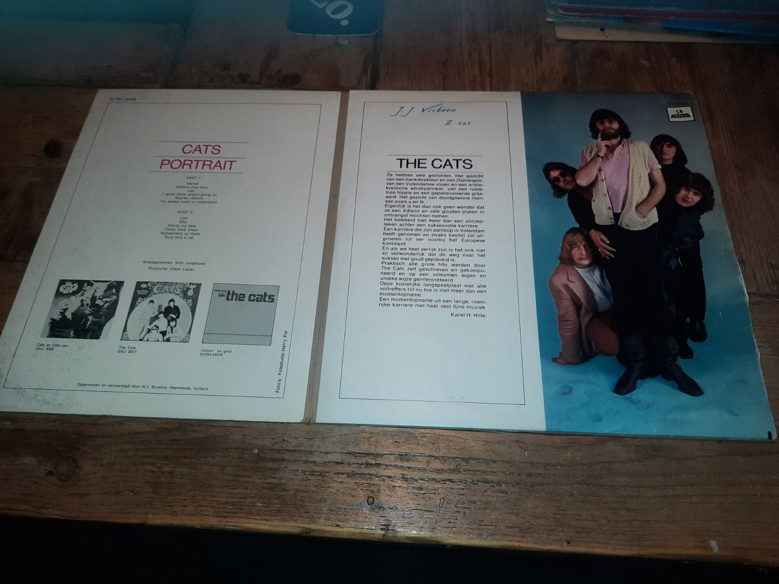 The Cats - Portrait & Cats Aglow LP vinylplaten, Ophalen of Verzenden, 1970 - 1979, Gebruikt, 12 inch