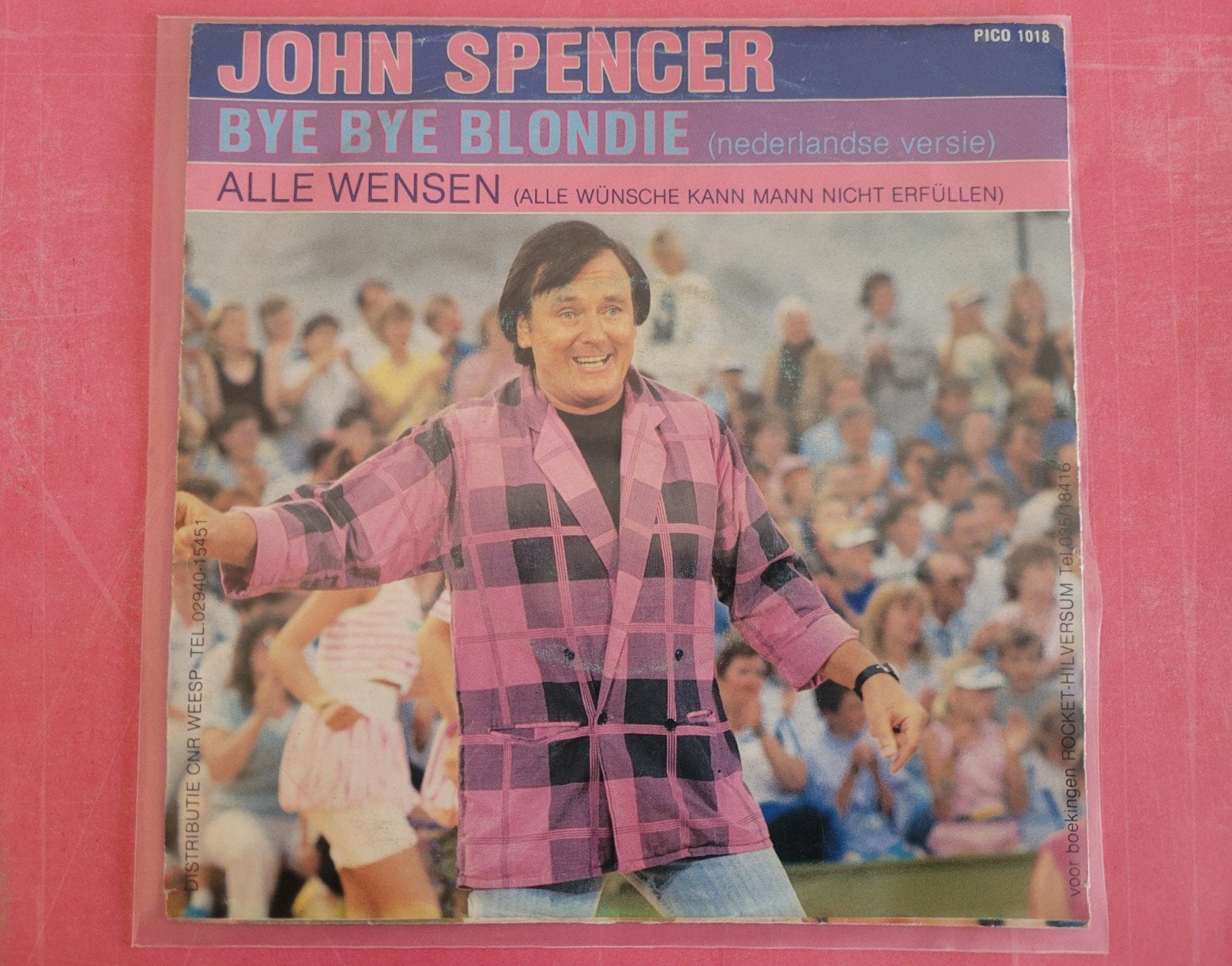 John Spencer - Bye bye Blondie - Alle wensen., Cd's en Dvd's, Vinyl | Nederlandstalig, Ophalen, Zo goed als nieuw, Overige formaten