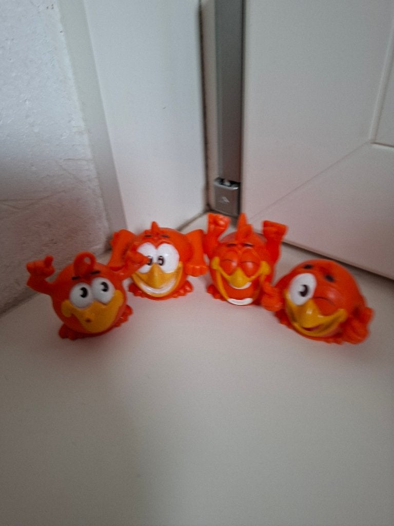 C1000 spaaractie WK piepfiguren kuikens/vogeltjes., C1000, Ophalen of Verzenden