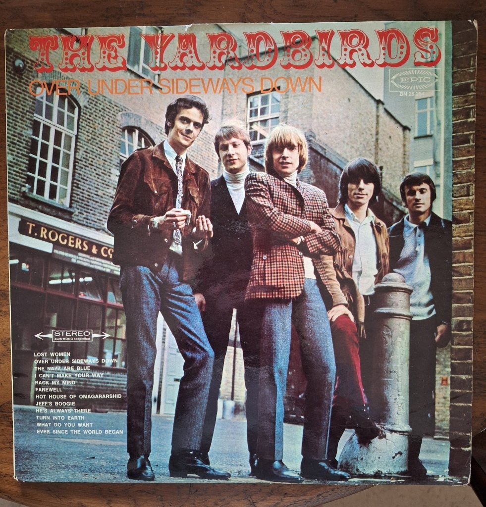 Yardbirds- Over under sideways down (EPIC BN 26254), Ophalen of Verzenden, Gebruikt, 12 inch, Poprock