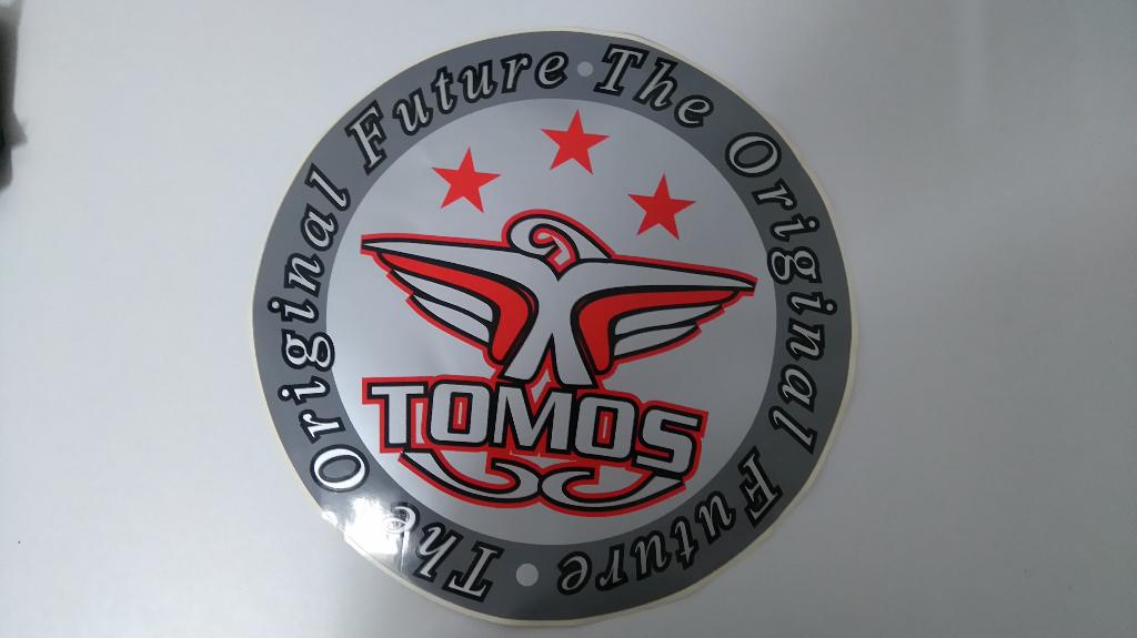 Tomos the original Future stickers sticker logo 9 stuks, Verzenden, Zo goed als nieuw, Overige typen
