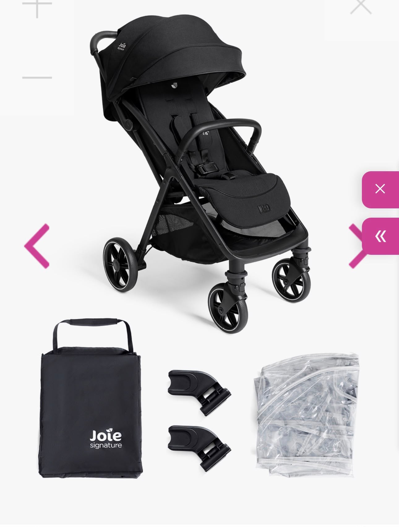 Joie kinderwagen splinter nieuw nog in doos, Ophalen of Verzenden, Zo goed als nieuw