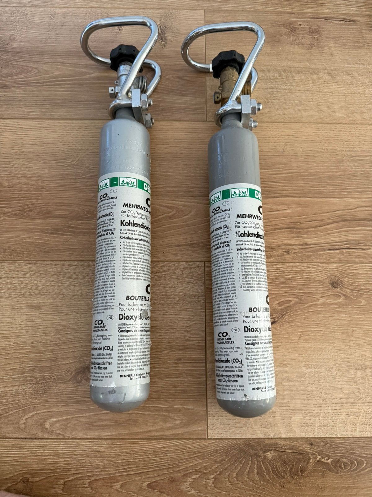 Dennerle co2, Ophalen, Gebruikt