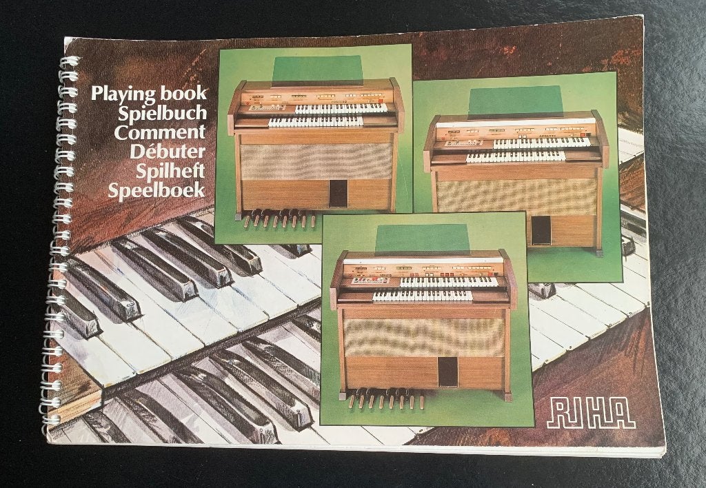 RiHa Speelboek voor Orgel - Handleiding en Nootmuziek, Instrument, RiHa, Ophalen, Gelezen
