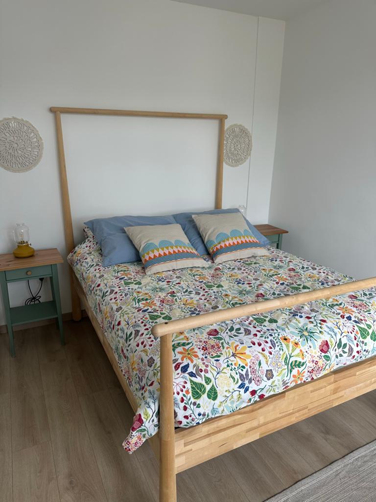 IKEA Gjora tweepersoonsbed met matras, Ophalen, Tweepersoons, 140 cm, Zo goed als nieuw