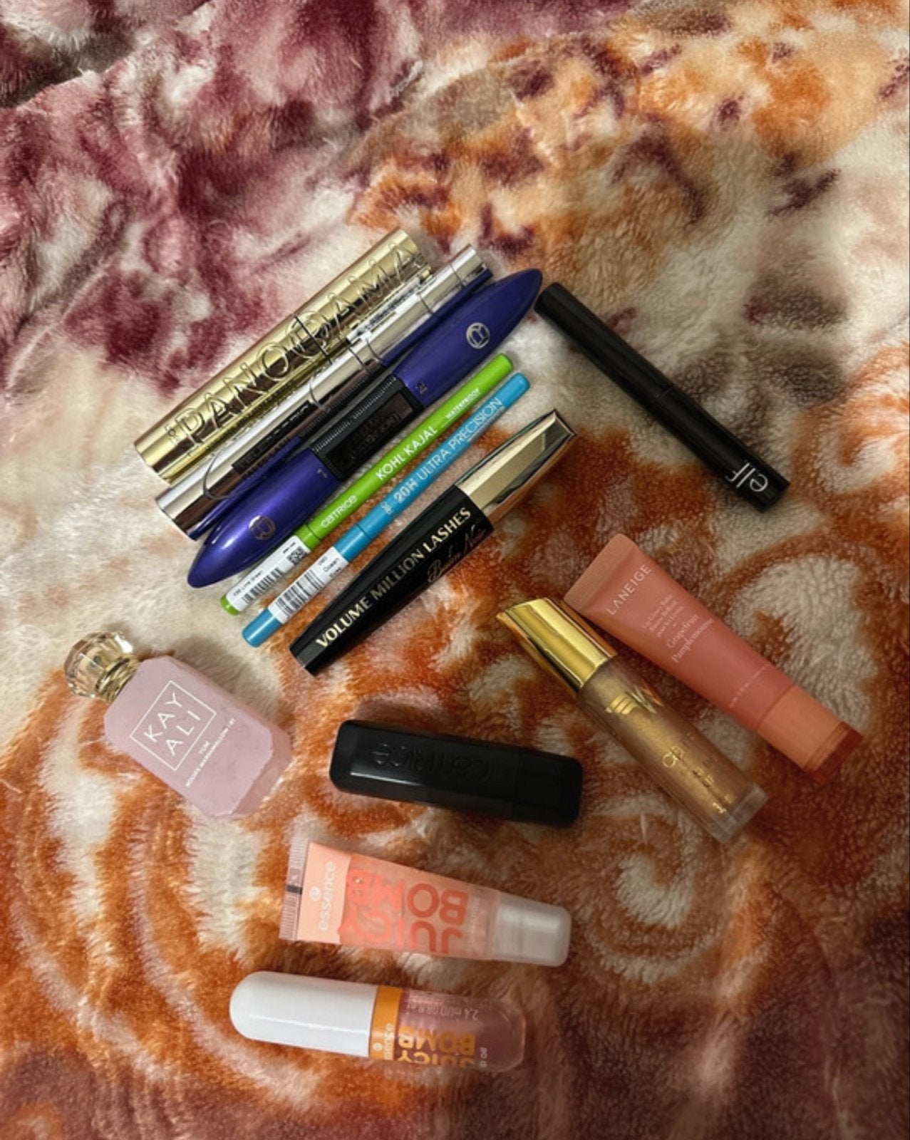 Make-up en parfum set - diverse merken, Lippen, Verzenden, Zwart, Zo goed als nieuw