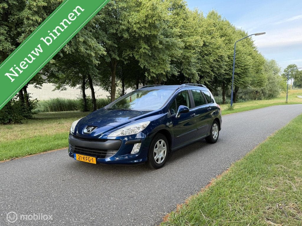Peugeot 308 SW 1.6 VTi X-Line*1E EIGENAAR*LAGE KM NAP*AIRCO, Auto's, Peugeot, Voorwielaandrijving, Stof, Zwart, 4 cilinders