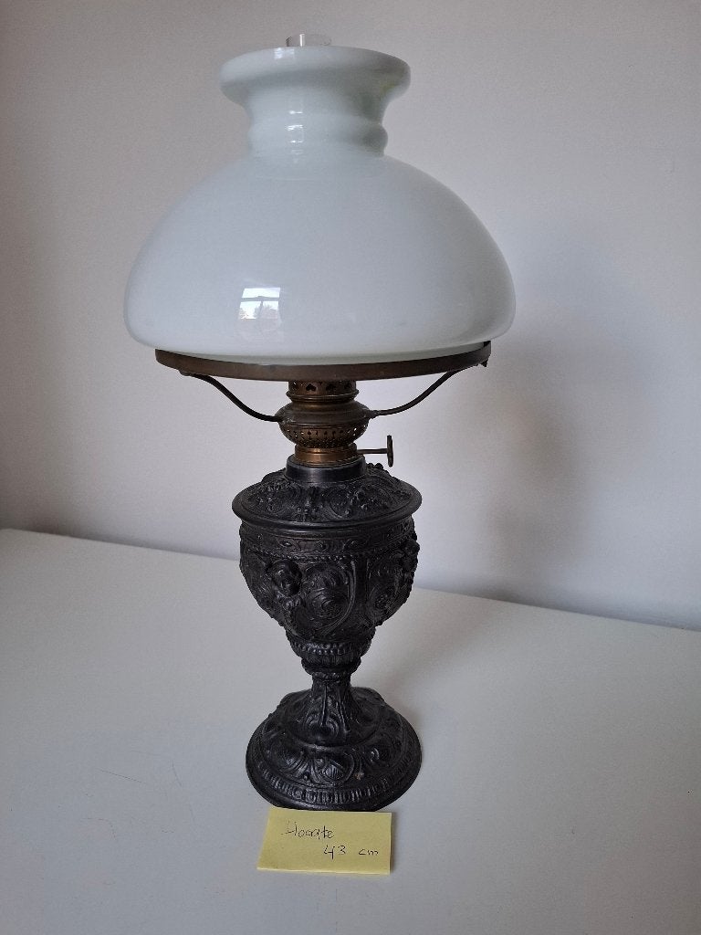Antieke tafellamp, Ophalen of Verzenden