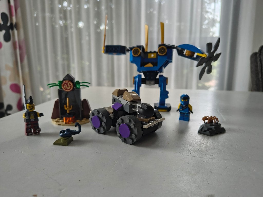 Lego Ninjago 71740 Jay's Elektro Mecha (complete set), Kinderen en Baby's, Speelgoed | Duplo en Lego, Compleet, Gebruikt, Lego