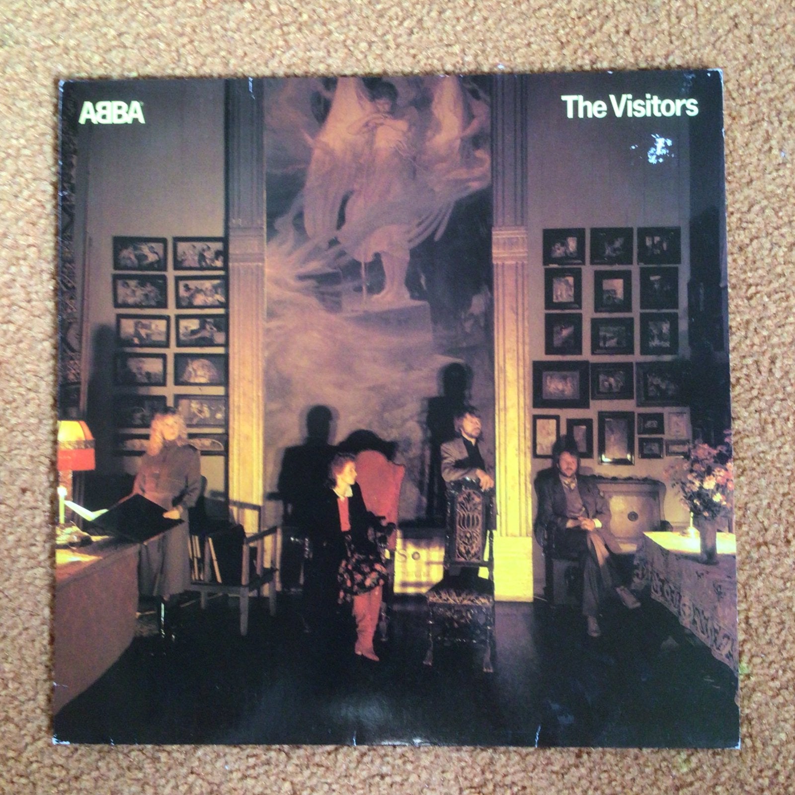 Lp - ABBA - The Visitors, Cd's en Dvd's, Vinyl | Pop, Ophalen of Verzenden, Zo goed als nieuw, LP
