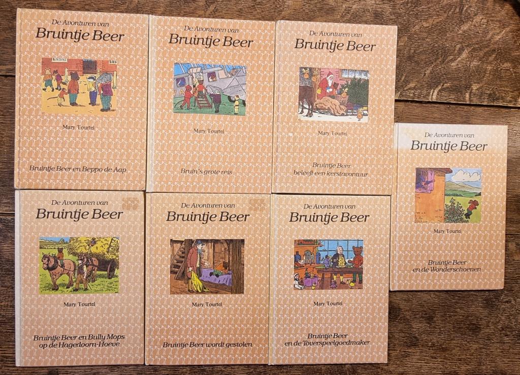 De avonturen van Bruintje Beer - 7 boekjes jaren 80 - IGST, Ophalen of Verzenden, Gelezen, Mary Tourtel, Fictie algemeen