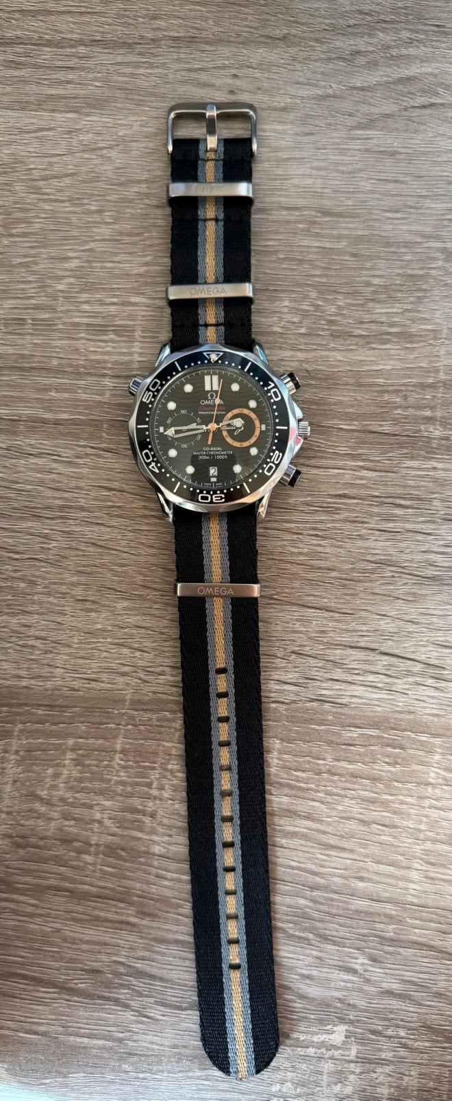 Omega 007 james bond first light, Staal, Polshorloge, Nieuw, Ophalen of Verzenden