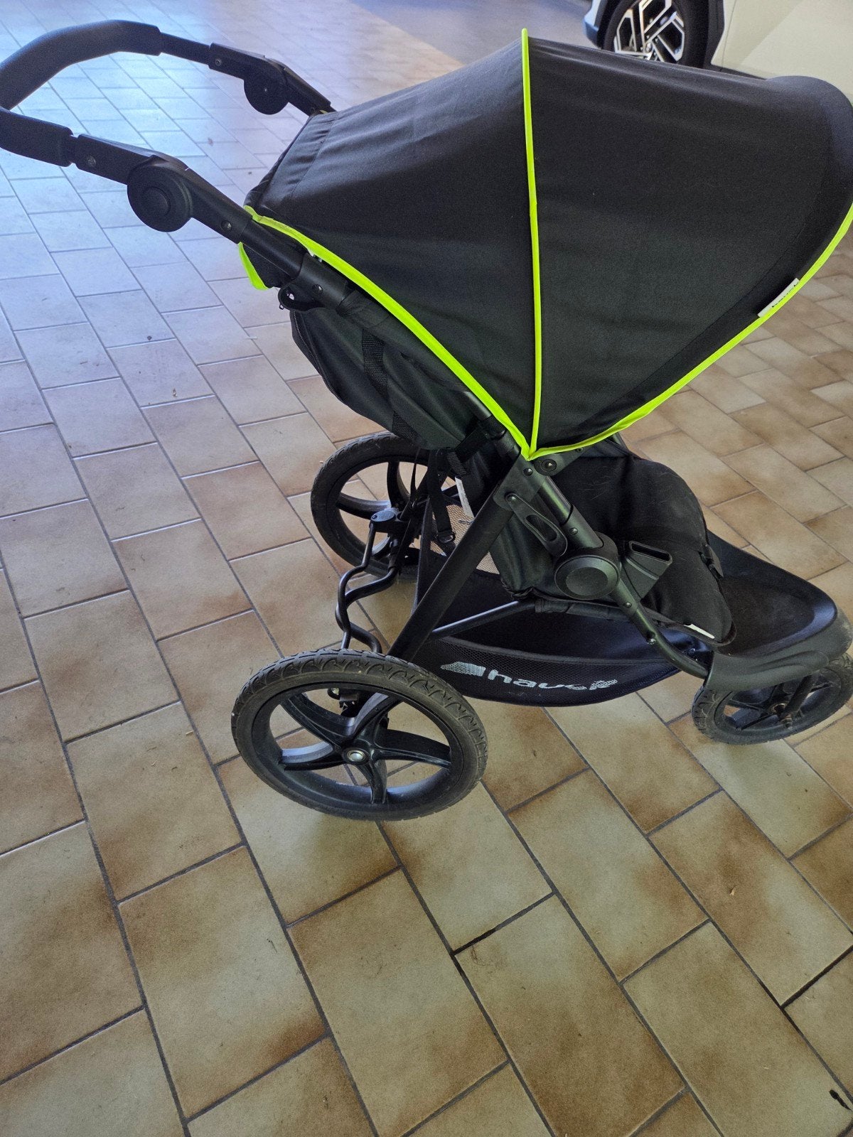 Hauck 3wieler buggy, tot 25kg, Kinderen en Baby's, Ophalen, Gebruikt, Overige merken, Verstelbare rugleuning