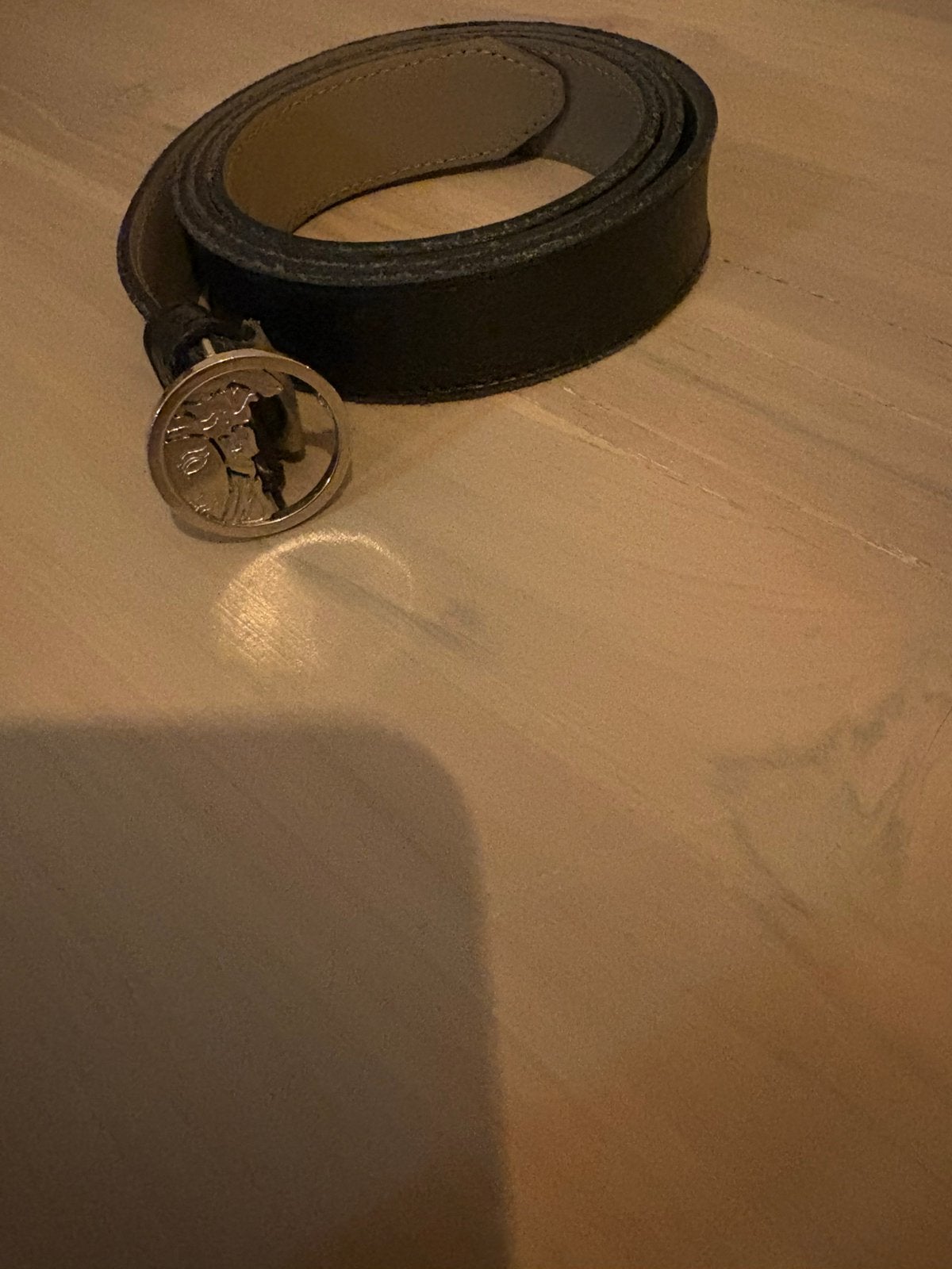 Versace riem, 100 cm of meer, Zwart, Tailleriem, Ophalen of Verzenden