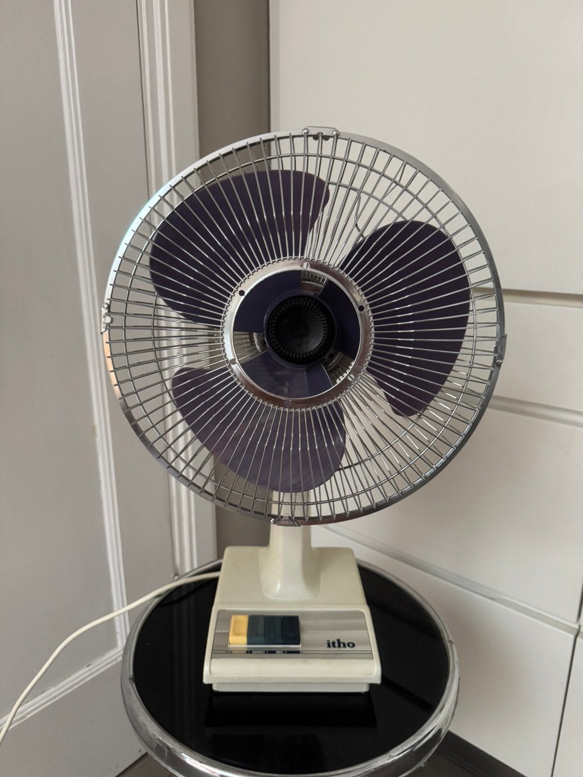 ITHO TafelVentilator jaren ‘70 wandventilator, Ophalen of Verzenden, Gebruikt, Tafelventilator