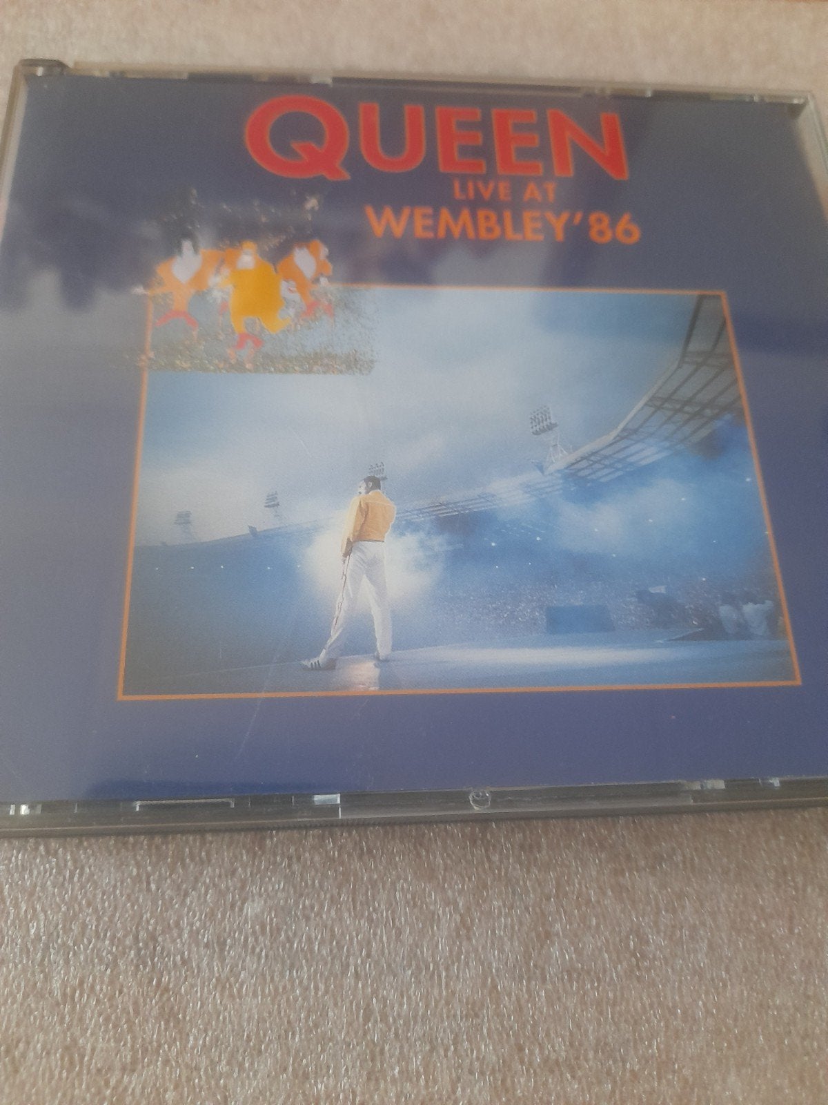 Queen - Live at Wembley '86 CD (2 discs), Gebruikt, Ophalen of Verzenden, Live-album, Classic Rock